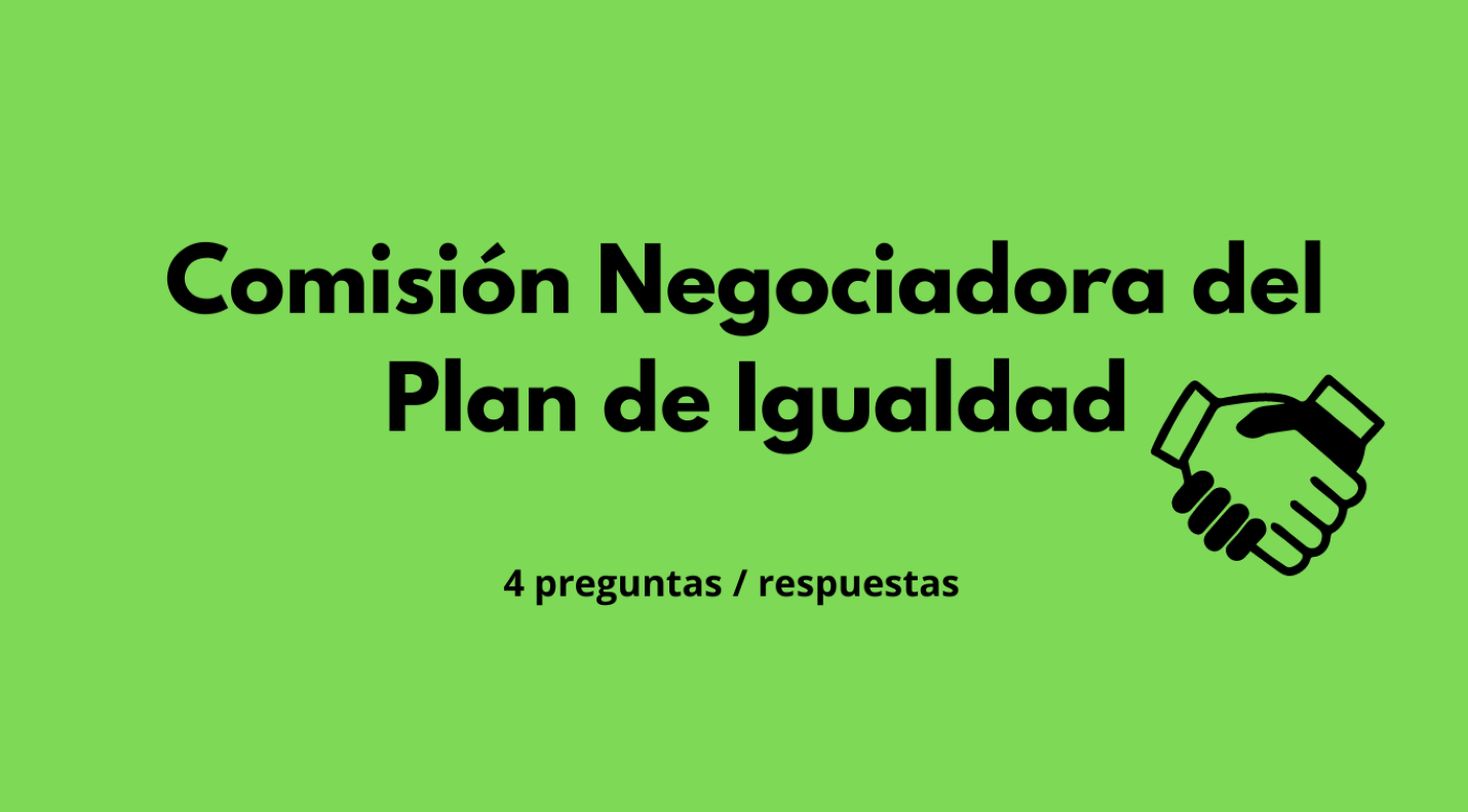 Comisión negociadora del plan de igualdad - Meritxellbeltran